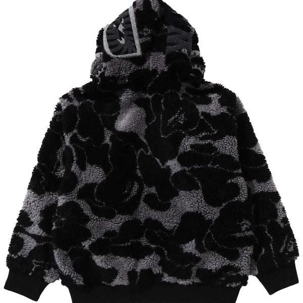 Shark Zip Up – ‘Maroon Camo’