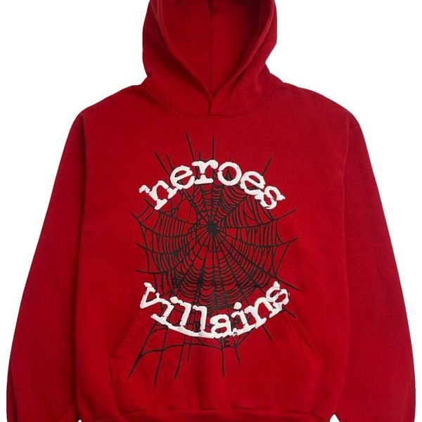 Slime Heros x Villains Hoodie (Red)