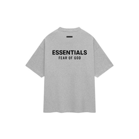 YN Essentials – Jersey Crewneck T-shirt (Light Heather Gray)