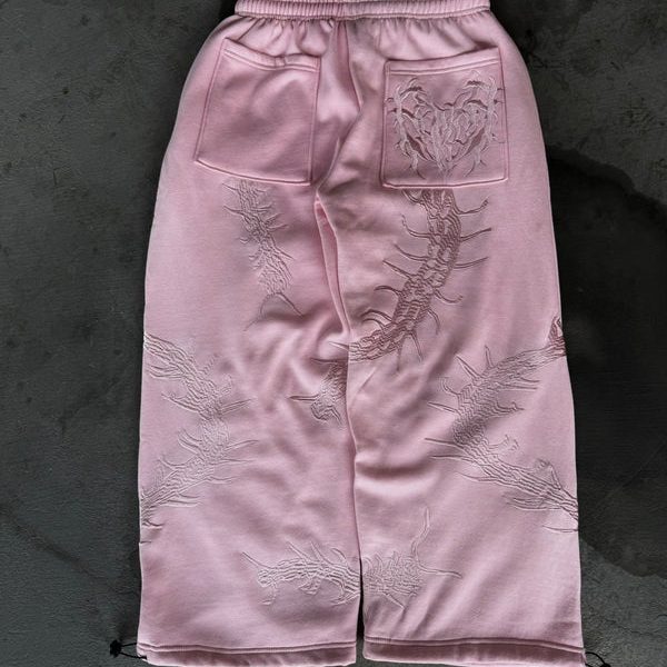 “Ghoul” Sweats (Light Pink)