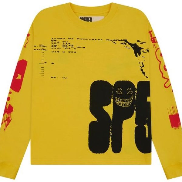 Slime X-Ray Long-Sleeve Tee ‘Yellow’