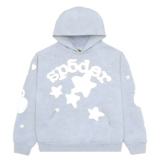 Slime w/Star Hoodie Grey